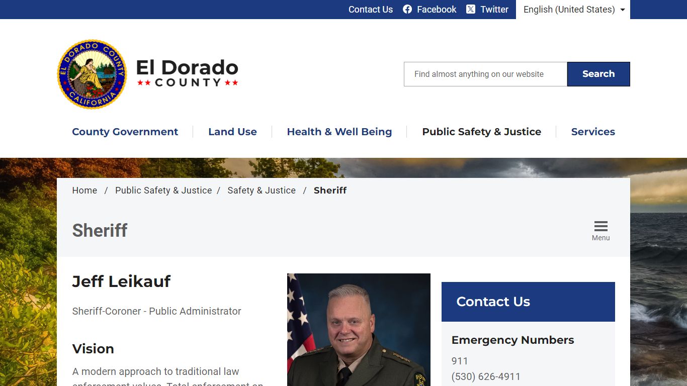 Sheriff - El Dorado County